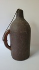 Antique Mining Miner Wood Cork Safety First Powder Jug Flask Cork Stopper