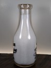Iselman Dairy Laporte La Porte In Ind Indiana Pyro Quart Milk Bottle Ice Cream