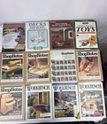 Vintage Woodsmith Shopnotes Workbench Wood Magazine Project Book Lot
