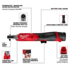 Milwaukee 3052-21  M12 Fuel 1 4 Inch Ratchet Kit New Authorized Usa Dealer