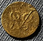 1703 Netherlands East Indies  Voc Zeeland 1 Duit 1703