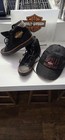 Vintage Harley Davidson Suede Old School Shoes - Made In Korea Size 10