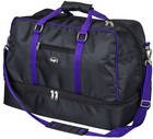 Equestrian Travel Collection - Duffel Bag - Boot Storage - Blue Or Purple