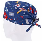 Scrub Cap Men  Surgical Hat  Nurse Cap  Scrub Hats  Medical Caps Blue