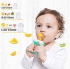 Baby Teething Toys And Natural Organic Food Feeder
