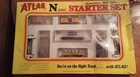 Atlas N Scale Starter Set   4448-5  baltimore And Ohio  Nickel Silver Snap-track