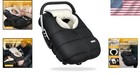 Universal Winter Baby Car Seat Cover - Coral Fleece  Waterproof   Zippered