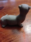  Otter Figurine Collectible Animal Sculpture Gray Decorative Wildlife Art