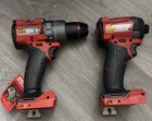 Milwaukee 2904-20 M18 Fuel 1 2  Hammer Drill 2953 Impact Driver New Open Box