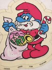 Smurfs Papa Smurf Vtg Christmas Cut N Sew Doll Pillow Pattern Fabric Panel Nos