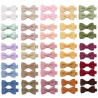 Baby Hair Clips 50pcs Baby Girls Fully Lined 2  Baby Bows Hair Pins
