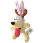 Garfield Odie Dog Plush Stuffed Toy Ears Suit Animal Easter Rabbit Bunny Vintage