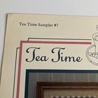 Tea Time Samplers  7 Colonial Basket Sampler Two Patterns Just Cross Stitch 