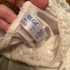 Vintage Olga Nude Nylon Silky Lace Trim Hi Cut Panties Size 7 Style 21100