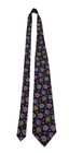 Vintage Leonard Paris Necktie Sun Moon Zodiac Astrology 100  Silk Celestial
