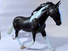 Breyerfest 30th Anniversary Oliver Black Pinto Cleveland Bay Irish Draft Horse