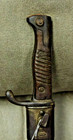 1916 Wwi German Butcher Bayonet W  Leather Scabbard