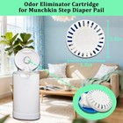 Diaper Pail Deodorizer For Munchkin Step Diaper Pail  2-pack Containers And 8   