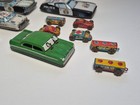 Vintage Lot Of 12 Japanese Tin Cars