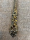 Vintage Matson Vanity Mirror Ormolu Hollywood Regency 24k Gold Plated Floral 13   