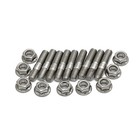 Exhaust Manifold Stud Kit 9 Pcs 304 Stainless Steel Exhaust Manifold Bolts Fo   