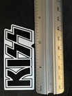 Kiss Sticker B w Logo Iconic 70s Rock Band Gene Simmons Mi For Laptops New 