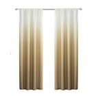 Set Of Two 84   Gold Ombre Shades Window Panels