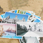 Postcard Set Of 30 Variety Pack - World Travel Sites  4 X 6 Inches