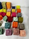 Baby Blocks Stacking Building Toys Soft Educational Numbers Shapes Colors 38