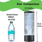 Desktop Sensory Bubble Tube Lamp With Artificial Fish - Autism Anxiety Night    