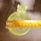 Vintage Mid-century Modern Lucite Green Frog Toothbrush Holder cup