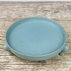 7 2  China Antique Song Dynasty Ru Porcelain Cyan Glaze Three Feet Brush Wash