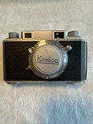 Vintage Konica 35mm Rangefinder Camera With Case   Instructions Untested