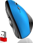 Ergonomic Vertical Wireless Mouse - 2 4g Optical Cordless Mice With 3 Dpi Lev   