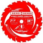 Freud D0724da Diablo Demo Demon 7 1 4 X 24tooth Circular Saw Blades 10 Pack