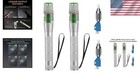 2pcs 100km Visual Fault Locator - Reliable Fiber Optic Tester For Professionals