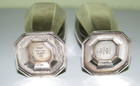 Gorham Sterling Salt Pepper Shakers - 162 Grams - Pattern 140