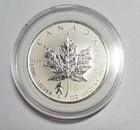 2016 Canadian Maple Leaf  9999 1 Oz Reverse Proof -  Bigfoot Privy  In Capsule 