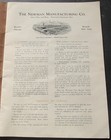 Cast Bronze Tablets   Sign Catalog Ca 1930 Newman Manufacturing Cincinnati Ohio