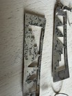 Vintage Kewa Roderick   Marilyn Tenorio Rmt Sterling Silver Modernist Dangle Ear