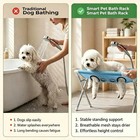 New Pet Grooming Hammock With Stand  Foldable Design  Holds Up To 165 Lbs