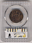1787 Connecticut Colonial Half Penny 1 2 P Draped Bust Left Pcgs Vf Env Damage