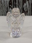 Mosser Art Glass Praying Angel Iridescent In Color
