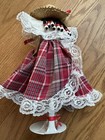 Miss Jamaica Doll On Kaiser Mfg Doll Stand  Sold By Island Dolls Kingston 12 In