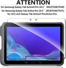 2x For Samsung Galaxy Tab Active4 Pro 10 1 Tempered Glass Screen Protector Cover