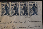 1958 Cameroun Stamped Cover -  5 - 1946 Local Motive Sw No  282 Stamps  P