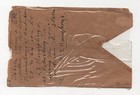 Us 1861 Civil War Confederate Part Cover Franked Scott  1b Pair 5c Dark Green