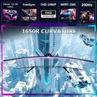 Z-edge Ug24 24  1080p Fhd 200hz 1ms Curved Gaming Monitor  Freesync  Hdmi  Dp