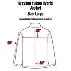 Greyson Yukon Hybrid Jacket Mens Large Green Quilted Puffer Trinity Forest Gc