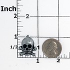 Silicone Mold Skull And Cross Bones Flexible Polymer Clay Resin Mold Mould  504 